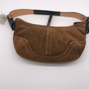 Brand new Coach suede hobo bag